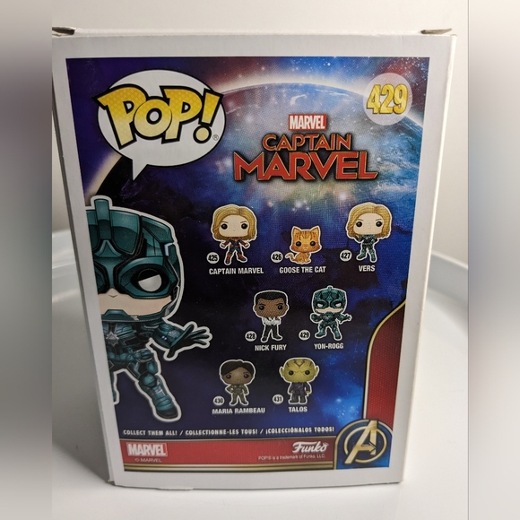 Funko Pop! Yon-Rogg, Captain Marvel 429 - Picture 3 of 6